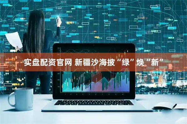 实盘配资官网 新疆沙海披“绿”焕“新”